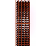 5 Column 6.5 Foot Tall Wooden Wine Rack Kit Storing 100 Bottles