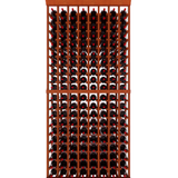 8 Column 6.5 Foot Tall Wooden Wine Rack Kit Storing 160 Bottles