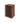 Wooden wine rack with multiple bottles on a white background