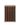 Wooden wine rack with black bottles on a white background