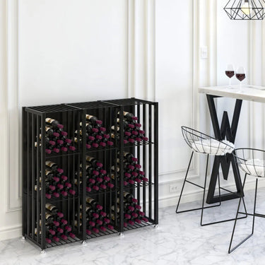 Case & Crate Bin Short Kit Freestanding Wine Bottle Storage