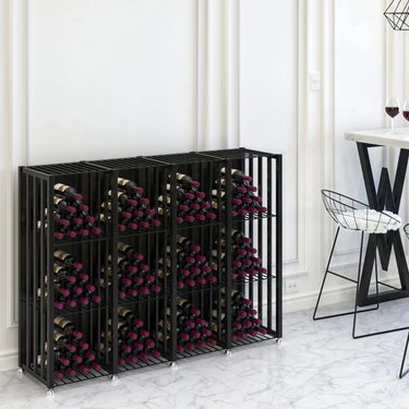 Case & Crate Bin Short Kit Freestanding Wine Bottle Storage