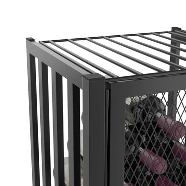 Case & Crate Locker 6 Kit | Freestanding Wine Bottle Storage with Secure Backs