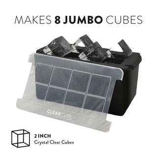 ClearCube Ice Maker. Makes 8 jumbo cubes