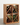 Wooden wine rack with bottles of various types on a neutral background