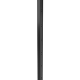 VintageView Predrilled Post in Matte Black