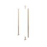 VintageView Floor-to-Ceiling Mounting Post 5 in Golden Bronze