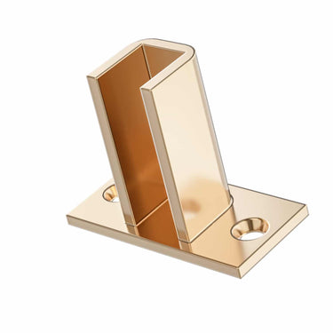 Hidden Base Plate in Golden Bronze