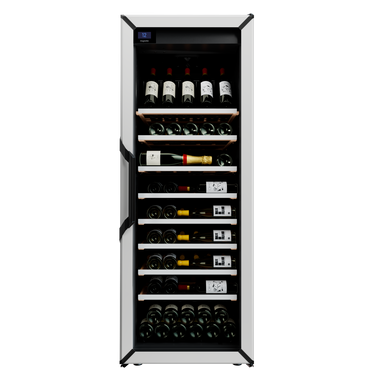 Goguette Large Multi Zone Wine Fridge – White | 162+ Bottle Capacity