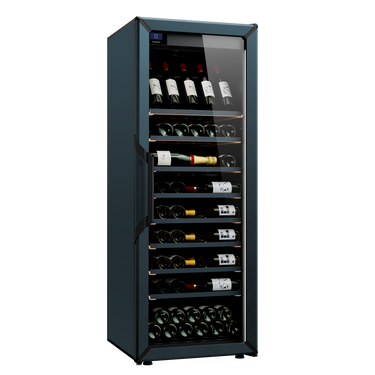 Goguette Large Single Zone Wine Fridge – Slate Blue | 150+ Bottle Capacity