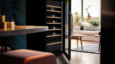 Goguette Large Multi Zone Wine Fridge – Black | 162+ Bottle Capacity