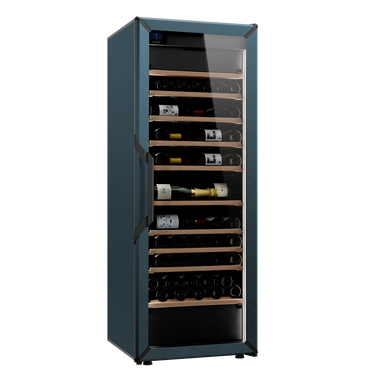 Goguette Large Multi Zone Wine Fridge – Slate Blue | 162+ Bottle Capacity
