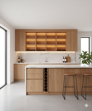 Wine Rack Base Insert 1 Single Column