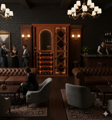 6 Foot Wine Cellar Storage System | 178 Bottle Capacity