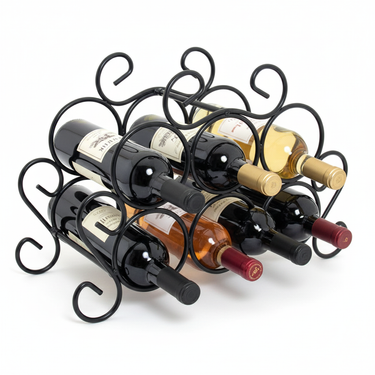Countertop Metal Minuet Wine Rack