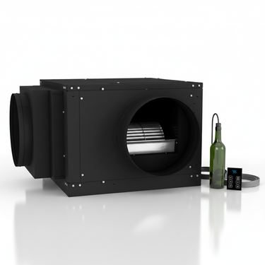 Quantum 12000 – Ducted (220V or 220V H.E. Condenser) Wine Cellar Cooling System | WhisperKool
