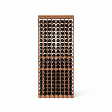 8 Column 7ft Wine Rack Kit | Holds 168 Bottles