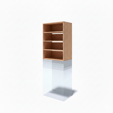 Wood Case Bin Upper Rack