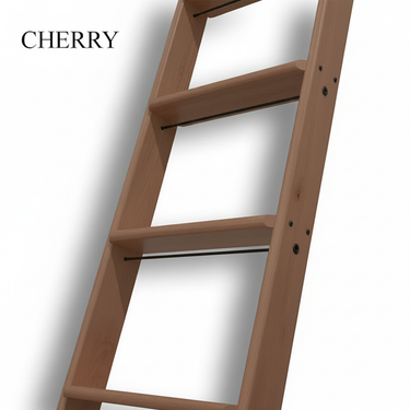 8-Foot Wood Ladder for Wine Cellar Racking Systems