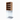Wooden bookshelf on a white background