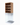 Wooden bookshelf on a white background
