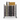 Evolution Double-Sided Island Display | Freestanding Metal Wine Rack