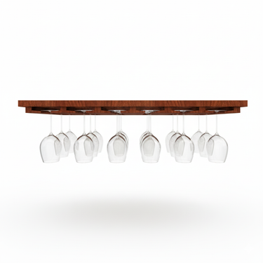 Wine Glass Stemware Holder | 6 Column Rack
