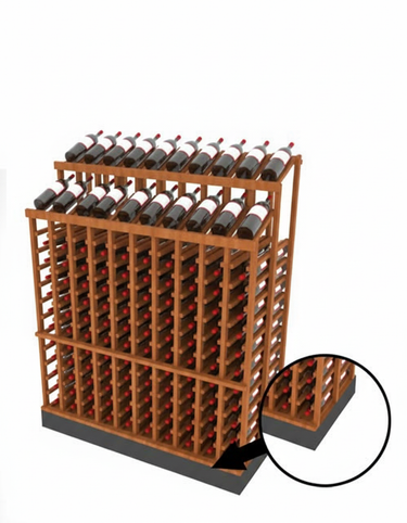 Retail Racking Base Double Deep | BASE ONLY