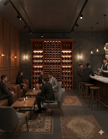 6 Foot Wine Cellar Storage System | 208 Bottle Capacity