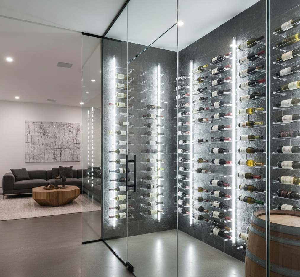Residential Wine Room Ideas & Home Cellar Design Inspiration – Wine Racks
