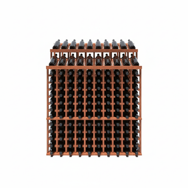 Double Tier Wall Merchandiser Retail Wine Bottle Storage