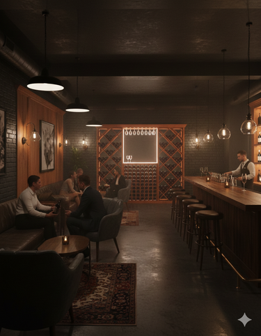 8 Foot Wine Cellar Storage System | 390 Bottle Capacity