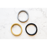 Helix Foil Guard in Matte Black, Cool Gray and Golden Bronze