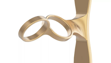 Helix Dual 5 Modern Metal Wall Mounted Wine Rack