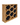Wooden wine rack with honeycomb design holding wine bottles on a white background