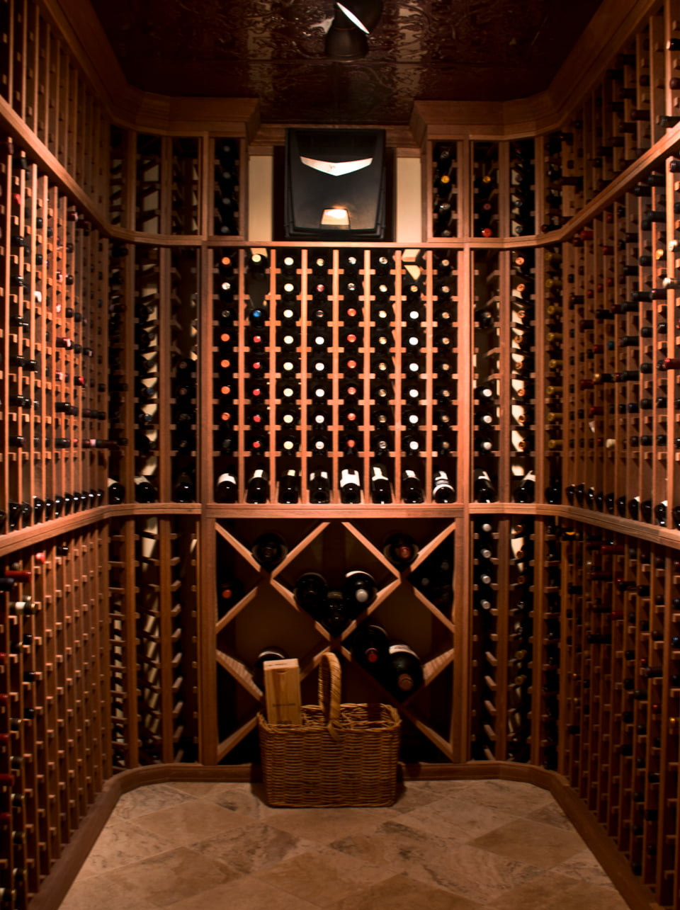 4 Wood Wine Storage Cubes- 96 Bottles | WineRacks.com – Wine Racks