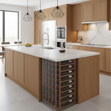 wine rack base cabinet custom insert