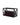 2 Column Evolution Low Profile Wine Box- Deluxe in Matte Black with Wine Bottles