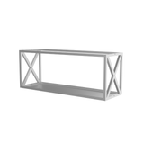 3 Column Evolution Low Profile Wine Box- Box Only in Cool Gray