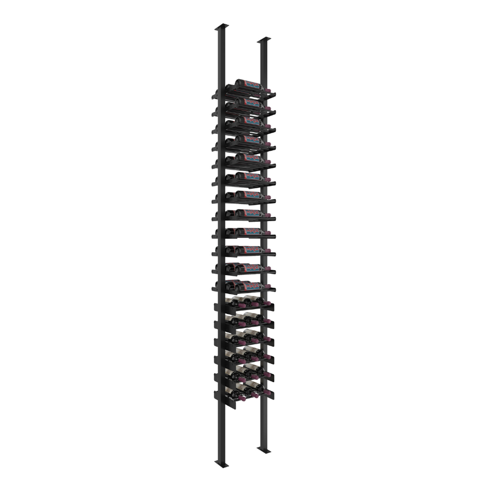 Ledge Rack System Evolution Low Profile Post Cork Ledge Kit 10- Holds 162 Bottles – Wine ...