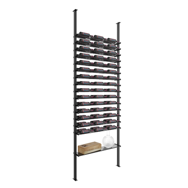 Evolution Low Profile Post Shelf Combo Kit 10 2 Bottles Deep in Matte Black