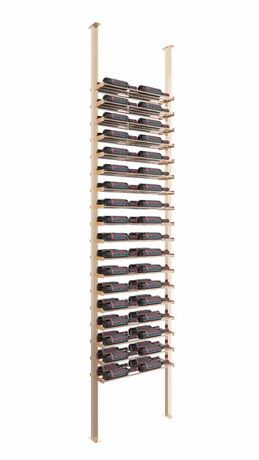 Evolution Low Profile Post Kit 10 2C Ultra Slim Floor-To-Ceiling Wine Rack System