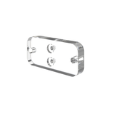 Evolution Low Profile Label Forward, 1 Bottle Deep, Mounting Plate in Acrylic