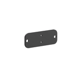Evolution Low Profile Label Forward, 1 Bottle Deep, Mounting Plate in Matte Black