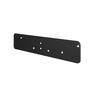 Evolution Low Profile Cork Ledge Mounting Plate in Matte Black