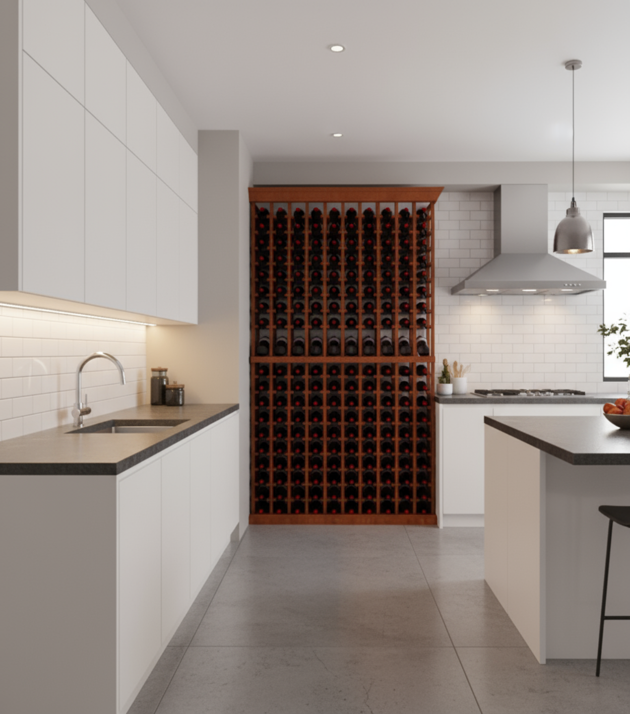 Row Column In Rack 10 Column Wine Rack Kit With Display Row- Holds 190 Bottles – Wine Racks