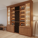 wine rack built in
