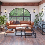 Lifestyle Image of La Vieille Garde's RTM QUATRO Metal Wine Rack