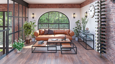 Lifestyle Image of La Vieille Garde's RTM QUATRO Metal Wine Rack