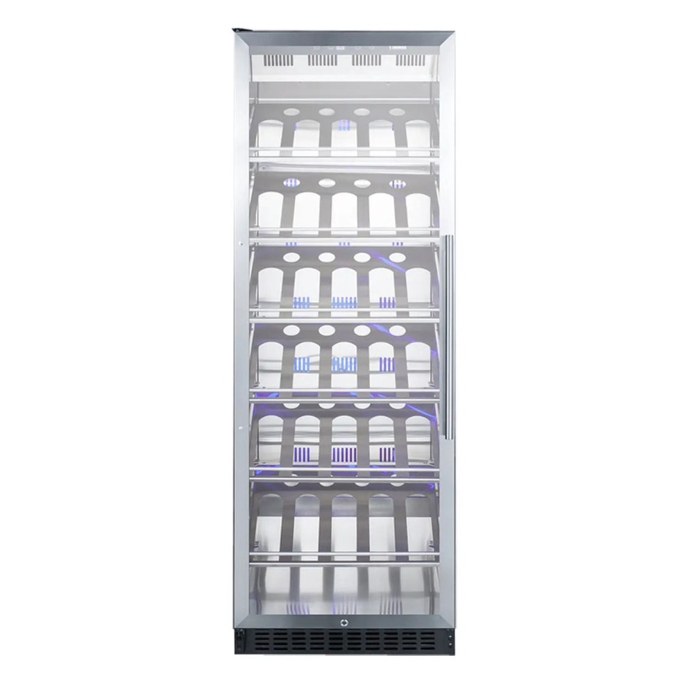 Summit SCR1401LHCHCSS Champagne Refrigerator – Wine Racks